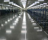 床工事・大型自動洗浄機・水洗い美装10